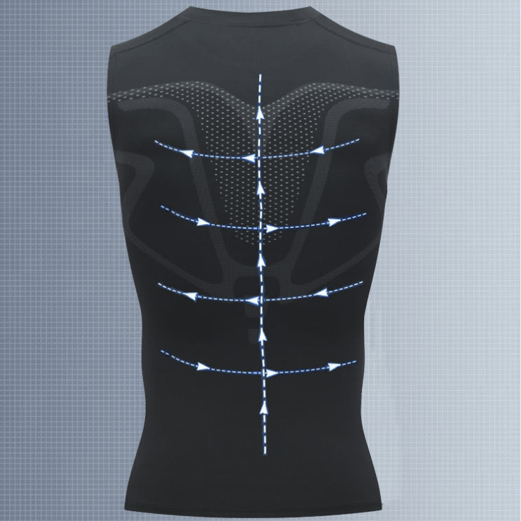 🔥LAST DAY SPECIAL PRICE: 29.9$ ! 💪 Ionic Shaping Vest – Compression & Cooling – Body Contouring & Sleeveless – Invisible Under Clothes 🕶️