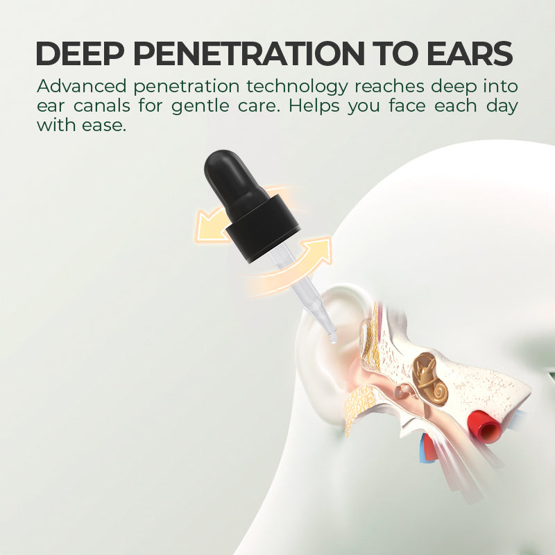 SEAGRIL Ear Care Drops Gentle Formula, Non-Irritating Gentle Formula