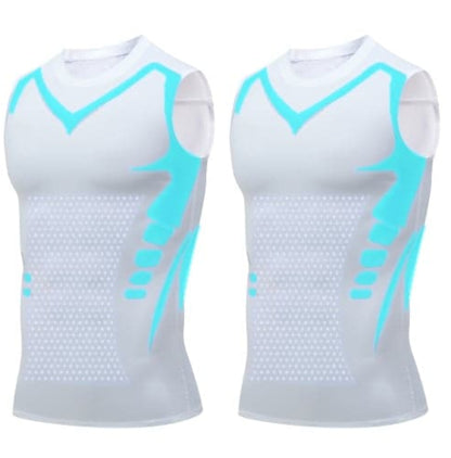 🔥LAST DAY SPECIAL PRICE: 29.9$ ! 💪 Ionic Shaping Vest – Compression & Cooling – Body Contouring & Sleeveless – Invisible Under Clothes 🕶️