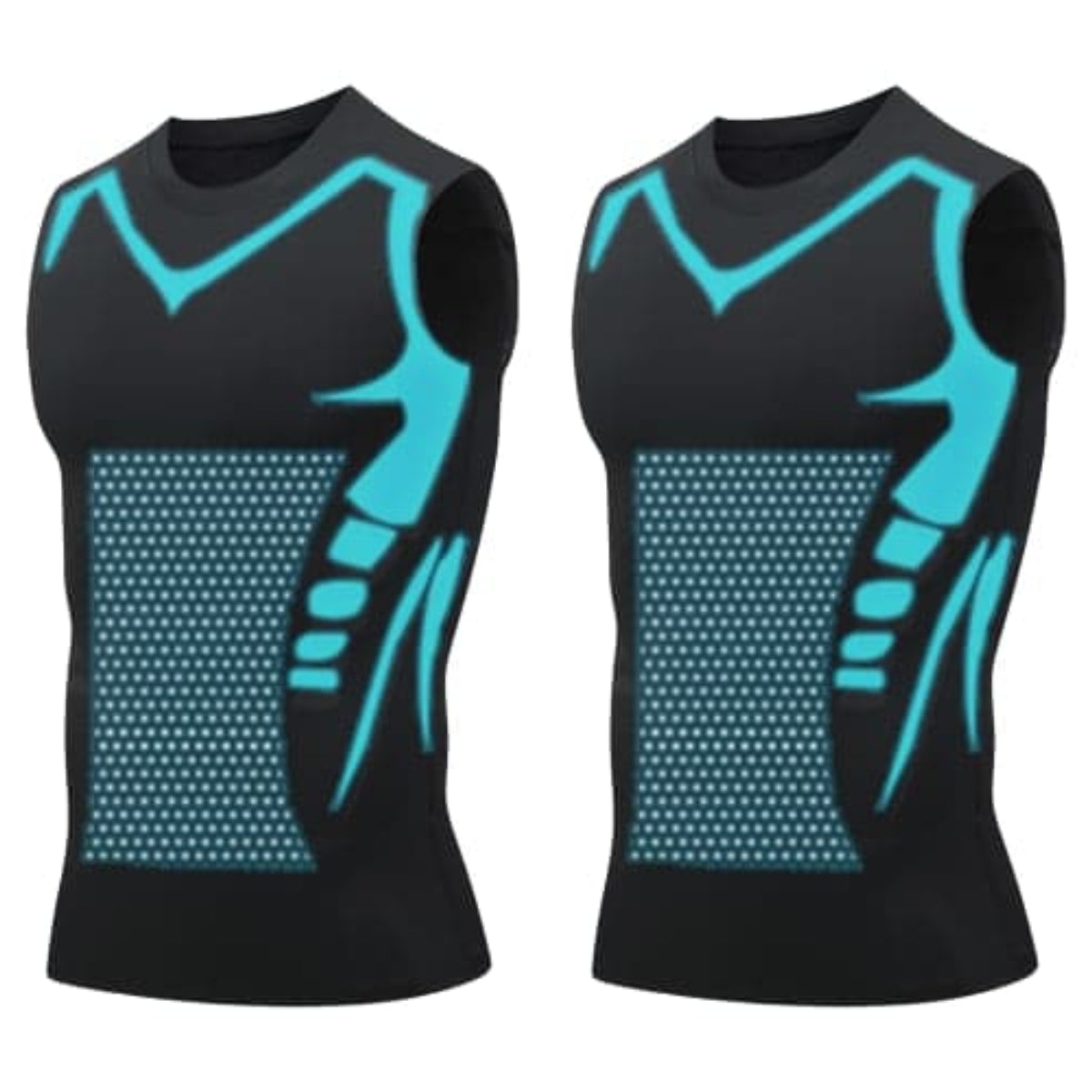 🔥LAST DAY SPECIAL PRICE: 29.9$ ! 💪 Ionic Shaping Vest – Compression & Cooling – Body Contouring & Sleeveless – Invisible Under Clothes 🕶️