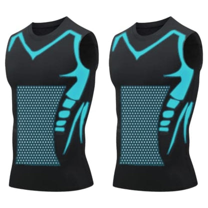 🔥LAST DAY SPECIAL PRICE: 29.9$ ! 💪 Ionic Shaping Vest – Compression & Cooling – Body Contouring & Sleeveless – Invisible Under Clothes 🕶️
