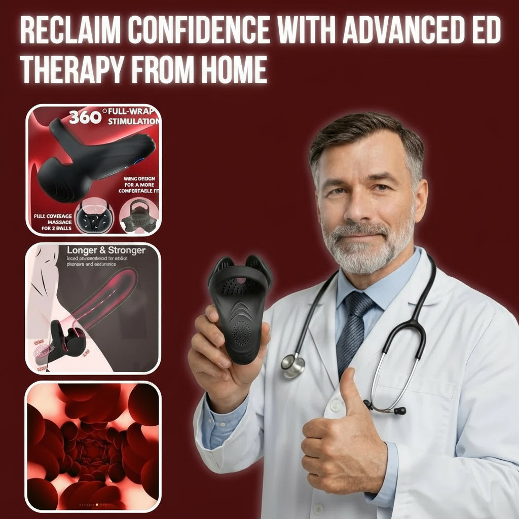 VitalEngine Pro-The #1 5-in-1 at-home trainer that reverses ED; PE with advanced precision