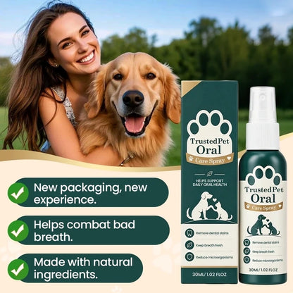 TrustedPet Oral Care Spray - Easy Daily Dental Support