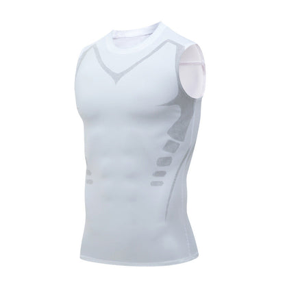 🔥LAST DAY SPECIAL PRICE: 29.9$ ! 💪 Ionic Shaping Vest – Compression & Cooling – Body Contouring & Sleeveless – Invisible Under Clothes 🕶️