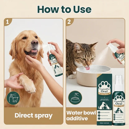 TrustedPet Oral Care Spray - Easy Daily Dental Support