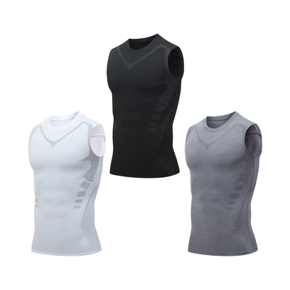 🔥LAST DAY SPECIAL PRICE: 29.9$ ! 💪 Ionic Shaping Vest – Compression & Cooling – Body Contouring & Sleeveless – Invisible Under Clothes 🕶️