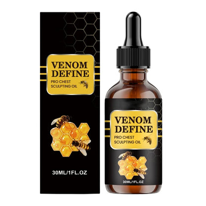 🔥 MEN’S CHEST-CONTOUR UPGRADE💪 VenomDefine Pro Chest Sculpting Oil 🐝 Daily Bee Venom Support for a Firmer-Looking, More Defined Chest