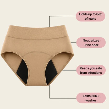 100% Leak-Proof Underwear 4-pack(Free Shipping✈)
