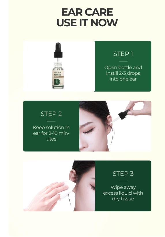 SEAGRIL Ear Care Drops Gentle Formula, Non-Irritating Gentle Formula