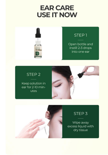 SEAGRIL Ear Care Drops Gentle Formula, Non-Irritating Gentle Formula