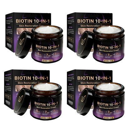 ✨Made and Shipped from USA ✨Biotin 10-in-1 Skin Restoration Cream 🍀