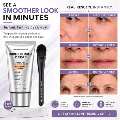Instant Firming Temporary Face Tightener Easy-Wear Formula