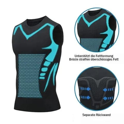 🔥LAST DAY SPECIAL PRICE: 29.9$ ! 💪 Ionic Shaping Vest – Compression & Cooling – Body Contouring & Sleeveless – Invisible Under Clothes 🕶️