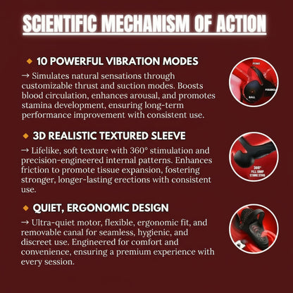 VitalEngine Pro-The #1 5-in-1 at-home trainer that reverses ED; PE with advanced precision