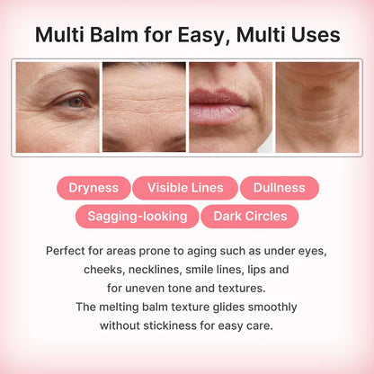 🔥LAST DAY 60% OFF🎁 Korean PDRN Pink Collagen Volume Multi Balm