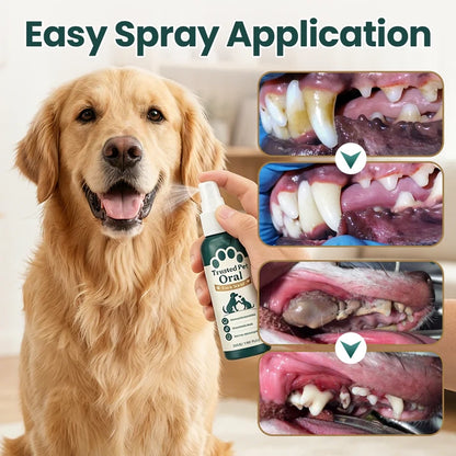 TrustedPet Oral Care Spray - Easy Daily Dental Support