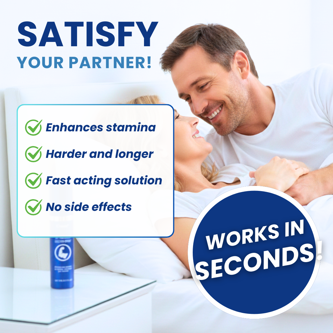❤️ This 50% OFF Deal Ends Tonight | Save 50% Today| 37-Second Erection Spray