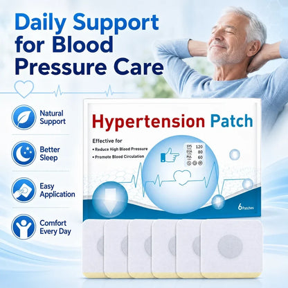 Hypertension Patch for Sudden Illness Protection in Older Adults — Weekly Support for Maintaining Healthy Blood Pressure - TH