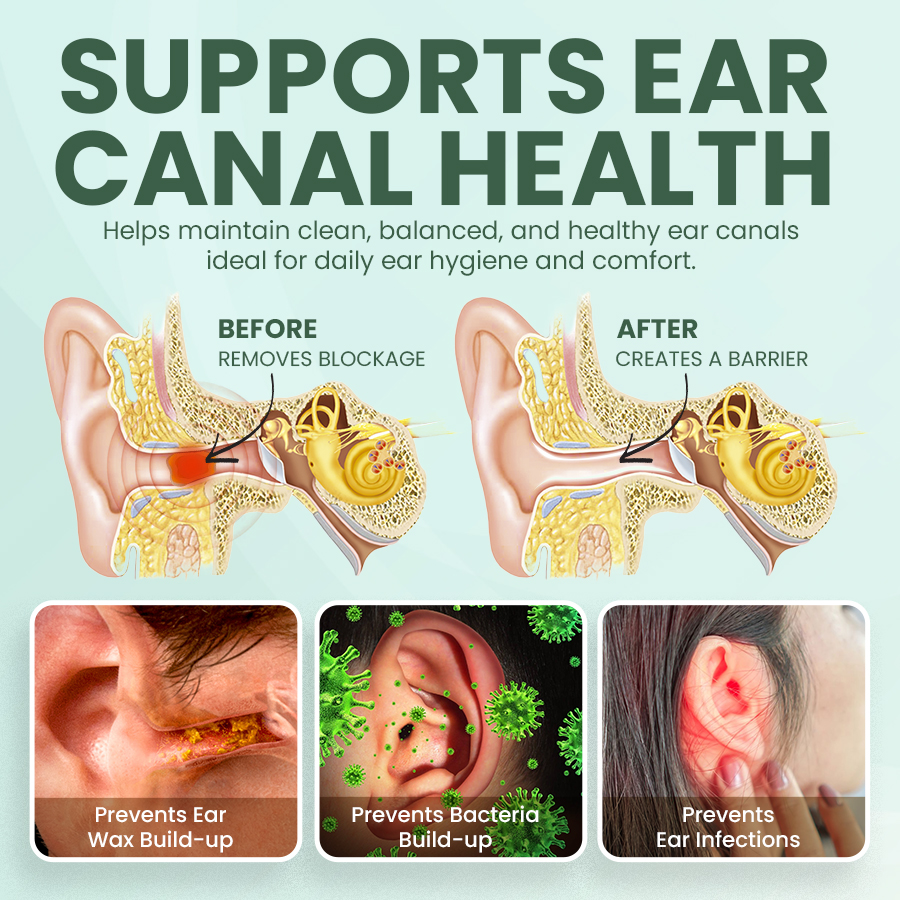 SEAGRIL Ear Care Drops Gentle Formula, Non-Irritating Gentle Formula