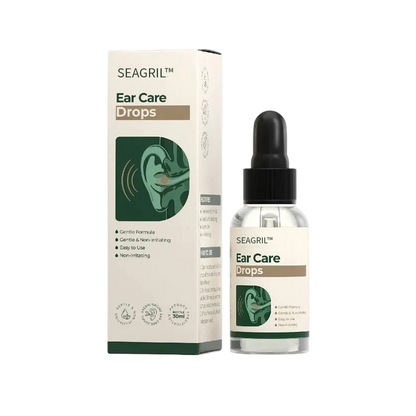 SEAGRIL Ear Care Drops Gentle Formula, Non-Irritating Gentle Formula