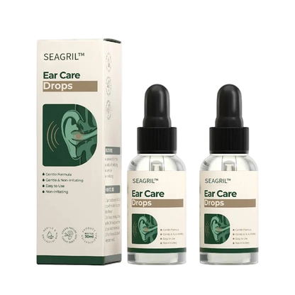 SEAGRIL Ear Care Drops Gentle Formula, Non-Irritating Gentle Formula