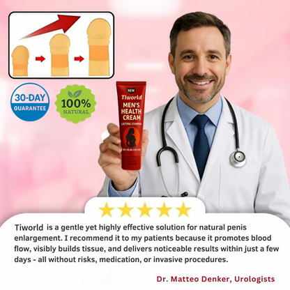 👑Tiworld® Cream for Men | 🔥Increase your penis size by up to 4.5 cm in just 7 days!✅