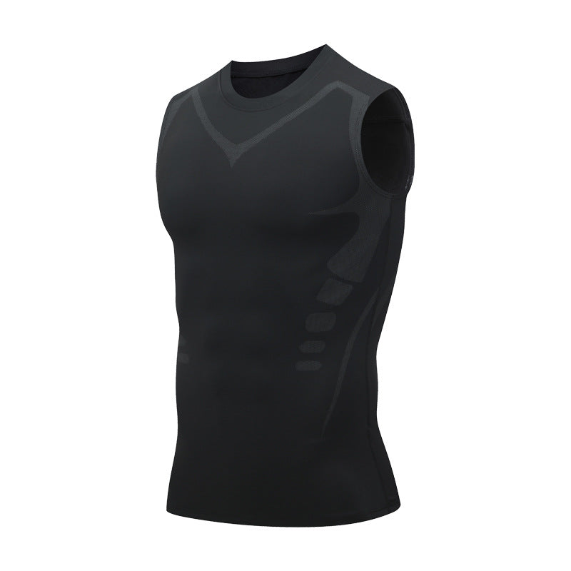🔥LAST DAY SPECIAL PRICE: 29.9$ ! 💪 Ionic Shaping Vest – Compression & Cooling – Body Contouring & Sleeveless – Invisible Under Clothes 🕶️