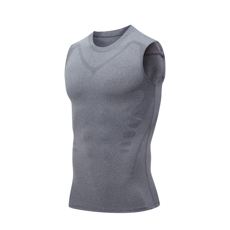 🔥LAST DAY SPECIAL PRICE: 29.9$ ! 💪 Ionic Shaping Vest – Compression & Cooling – Body Contouring & Sleeveless – Invisible Under Clothes 🕶️