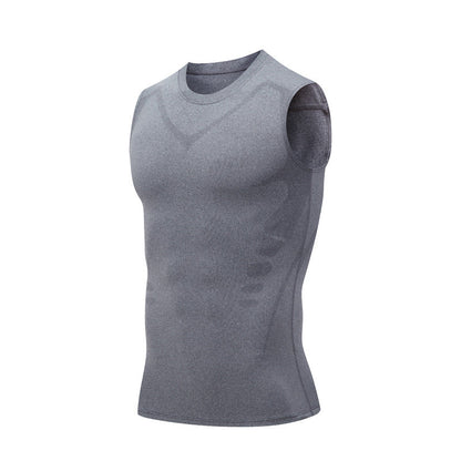 🔥LAST DAY SPECIAL PRICE: 29.9$ ! 💪 Ionic Shaping Vest – Compression & Cooling – Body Contouring & Sleeveless – Invisible Under Clothes 🕶️