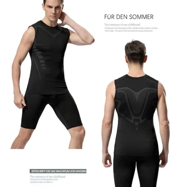 🔥LAST DAY SPECIAL PRICE: 29.9$ ! 💪 Ionic Shaping Vest – Compression & Cooling – Body Contouring & Sleeveless – Invisible Under Clothes 🕶️