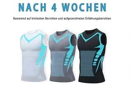 🔥LAST DAY SPECIAL PRICE: 29.9$ ! 💪 Ionic Shaping Vest – Compression & Cooling – Body Contouring & Sleeveless – Invisible Under Clothes 🕶️