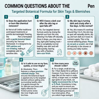 7-Day Skin Tag & Spot Eraser Painless & Scar-Free Advanced Imperfection Removal Rollerball Pen🍓