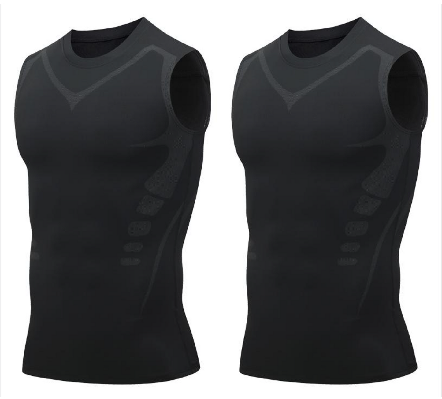 🔥LAST DAY SPECIAL PRICE: 29.9$ ! 💪 Ionic Shaping Vest – Compression & Cooling – Body Contouring & Sleeveless – Invisible Under Clothes 🕶️