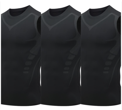 🔥LAST DAY SPECIAL PRICE: 29.9$ ! 💪 Ionic Shaping Vest – Compression & Cooling – Body Contouring & Sleeveless – Invisible Under Clothes 🕶️