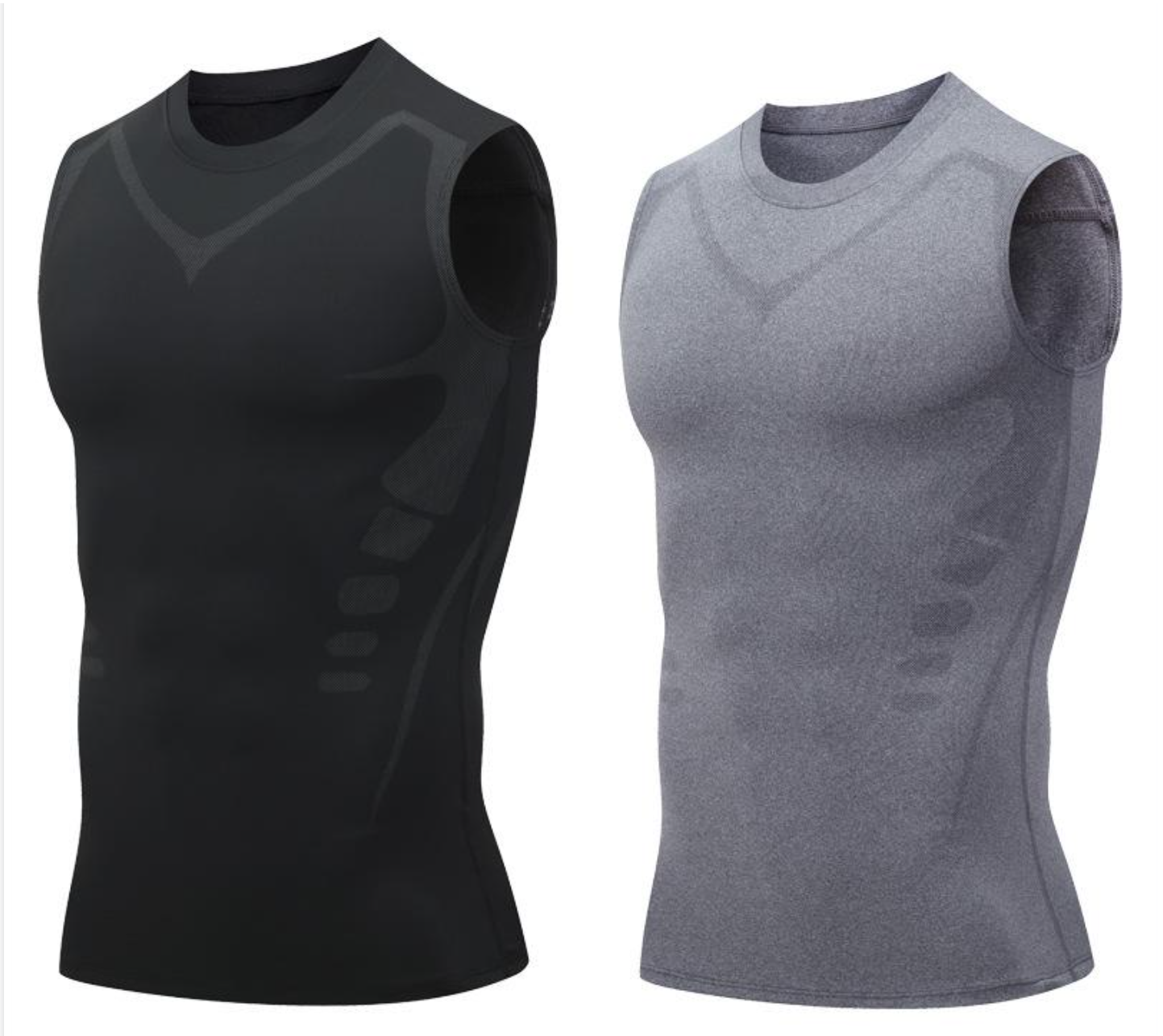 🔥LAST DAY SPECIAL PRICE: 29.9$ ! 💪 Ionic Shaping Vest – Compression & Cooling – Body Contouring & Sleeveless – Invisible Under Clothes 🕶️